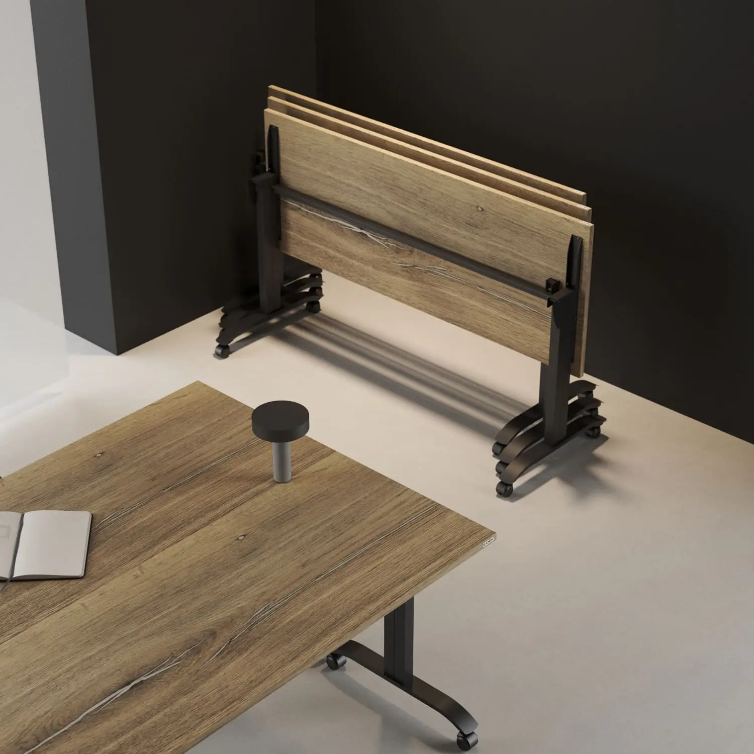 Офисные мобильные складные столы