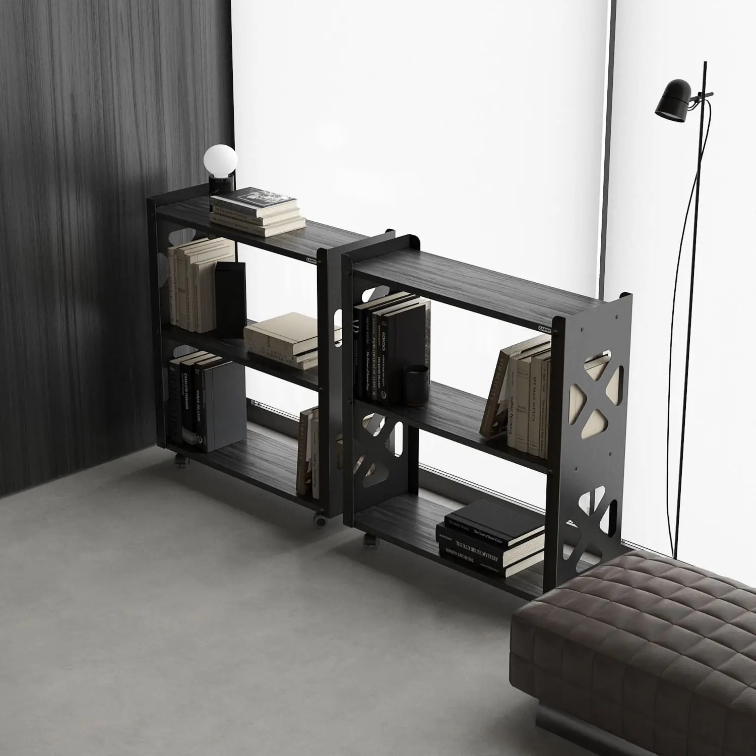 Стеллажи на металлокаркасе