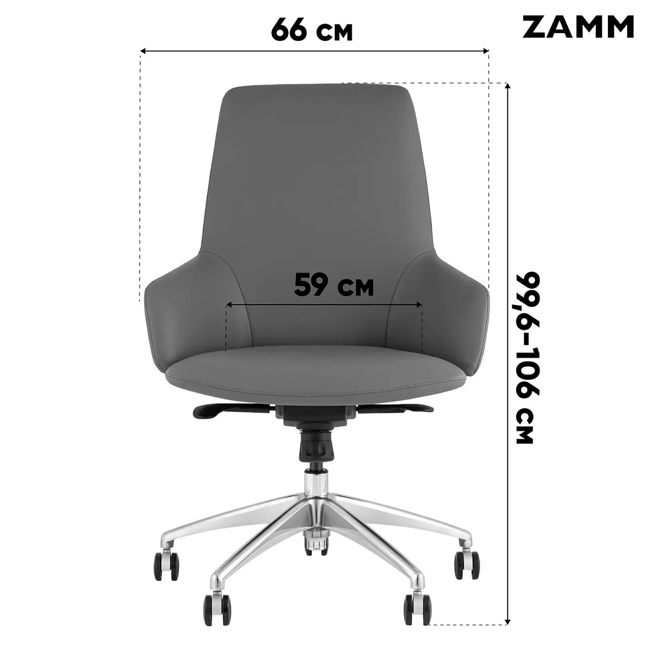 Кресло офисное TopChairs Bow — фото 8