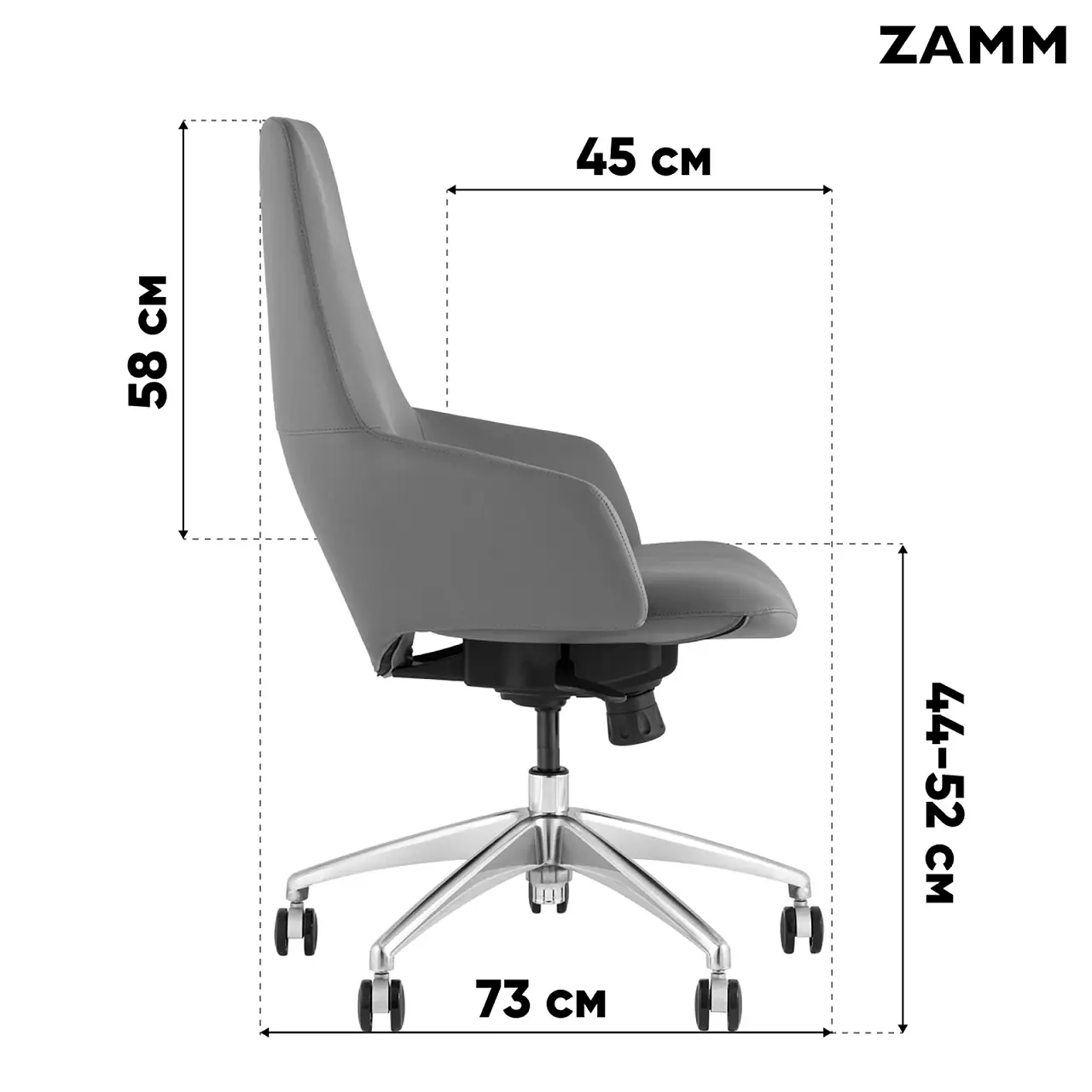 Кресло офисное TopChairs Bow — фото 9