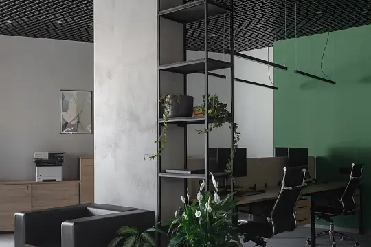 Офис в дизайнерском стиле