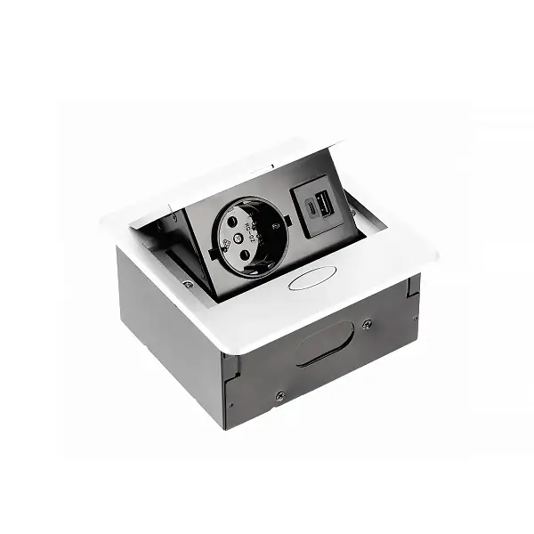 Розетка встраиваемая AVARO с 2 USB разъемами A+C