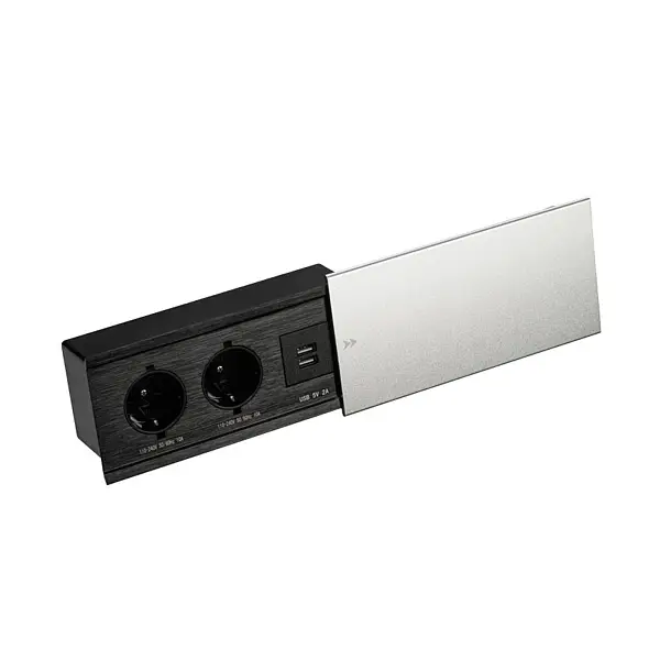 Встраиваемые блоки розеток серии Mebax JX-719К