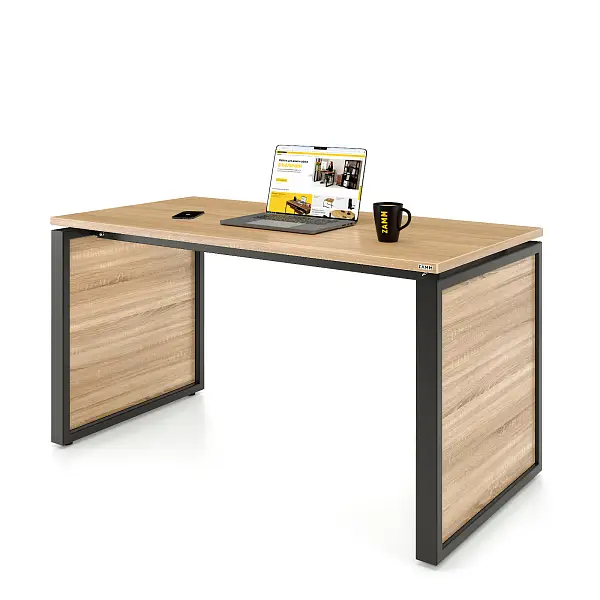 Стол прямой Зета ТР с боковыми вставками