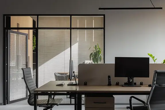 Офис в дизайнерском стиле