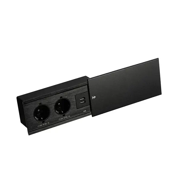 Встраиваемые блоки розеток серии Mebax JX-719К