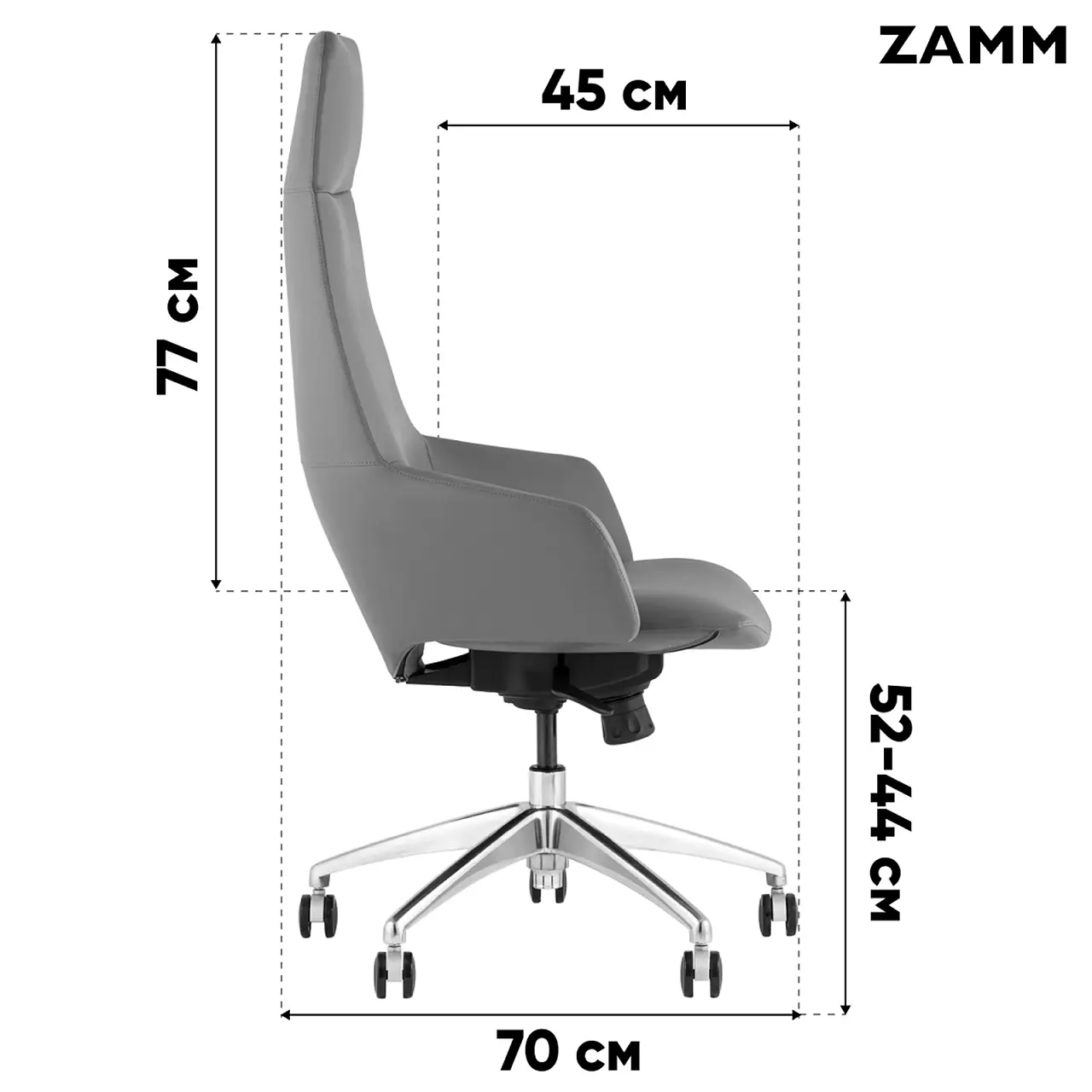 Кресло руководителя TopChairs Bow — фото 9