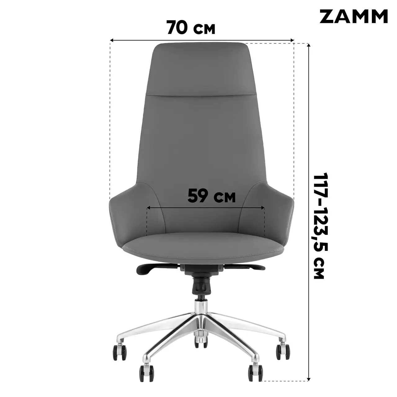 Кресло руководителя TopChairs Bow — фото 8