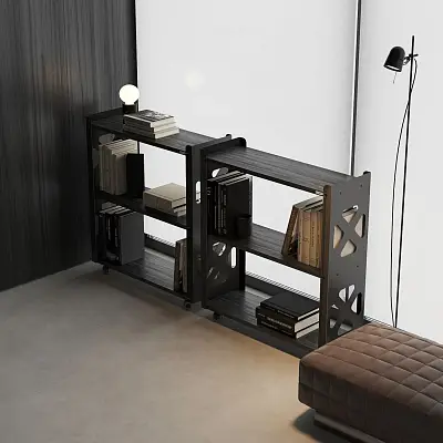 Стеллажи на металлокаркасе